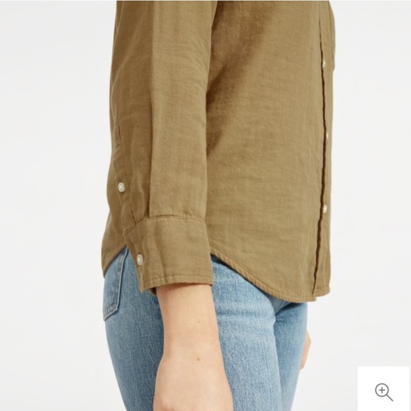 Everlane Shrunken Cotton Shirt - Picture 3 of 8